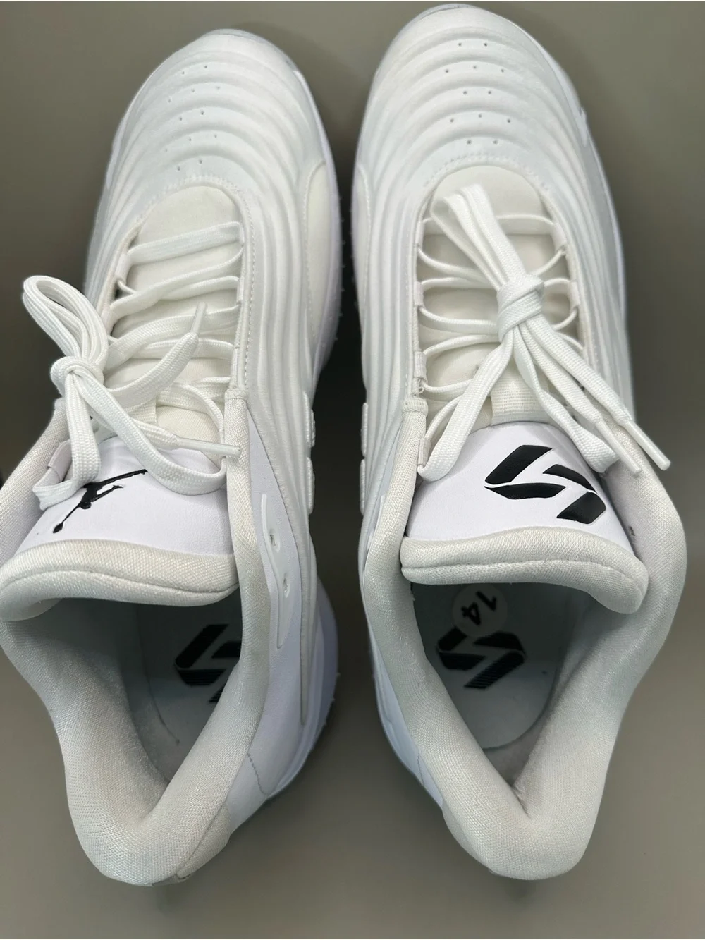 Jordan Luka 3 TB White Grey Fog FQ7453-106 Men’s Size 14 Doncic Sneakers Shoes.